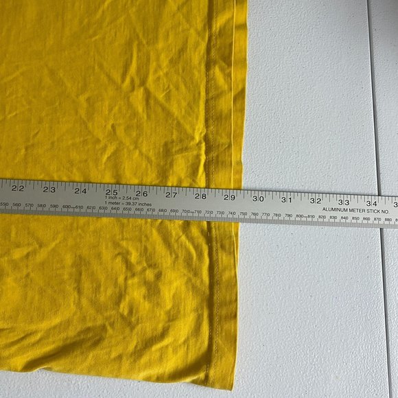 PURE PLAYAZ Mens Yellow New York T Shirt Short Sleeve Size L Y2K VTG Streetwear - Picture 11 of 11